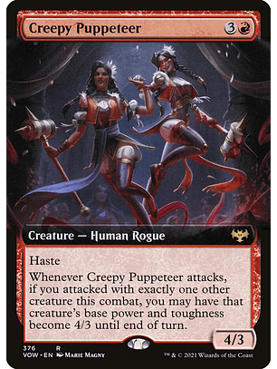 Creepy Puppeteer (Extended Art foil) | Inglés | NM | VOW