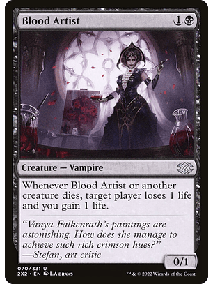 Blood Artist | Inglés | NM | 2X2