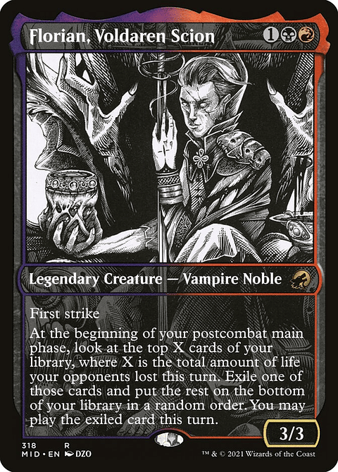 Florian, Voldaren Scion (Showcase foil) | Inglés | NM | MID