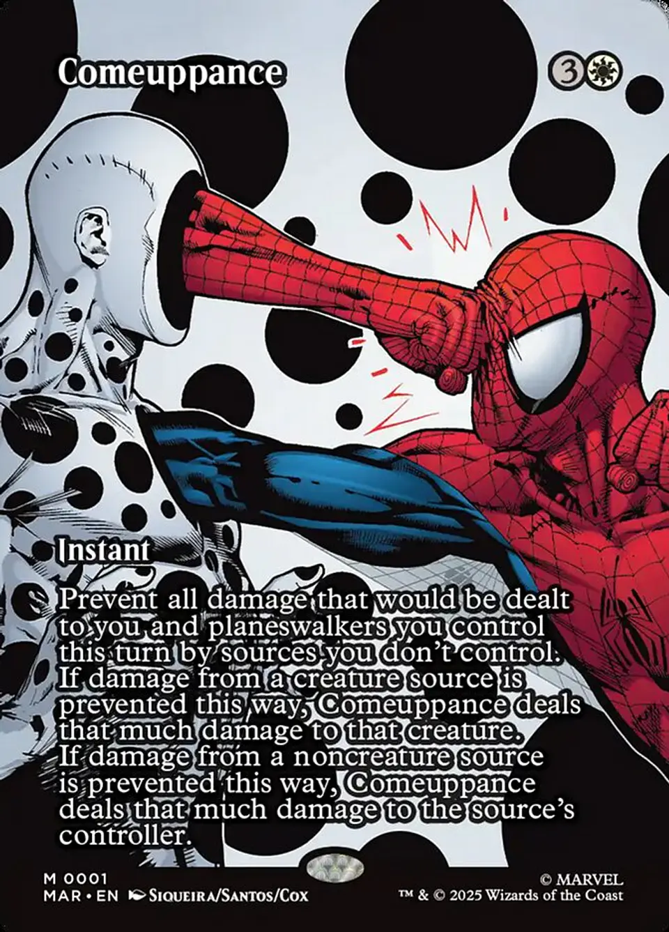 Comeuppance (Borderless foil) | Inglés | NM | MAR 1