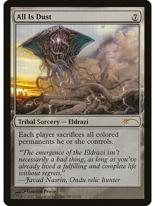 All Is Dust (foil) | Inglés | EX | PGPX