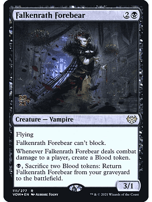 Falkenrath Forebear (Launch foil) | Inglés | NM | PVOW