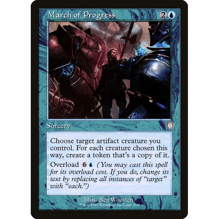 March of Progress (Retro Frame) | Inglés | NM | BRC 1