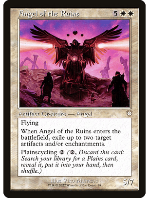 Angel of the Ruins (Retro Frame) | Inglés | NM | BRC