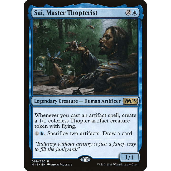 Sai, Master Thopterist (foil) | Español | NM | M19 1