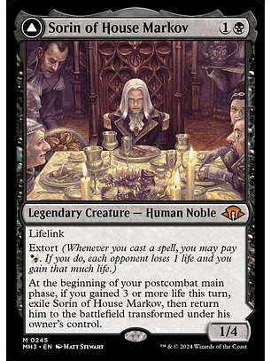 Sorin of House Markov // Sorin, Ravenous Neonate | Inglés | NM | MH3