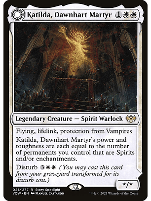 Katilda, Dawnhart Martyr // Katilda's Rising Dawn | Inglés | NM | VOW