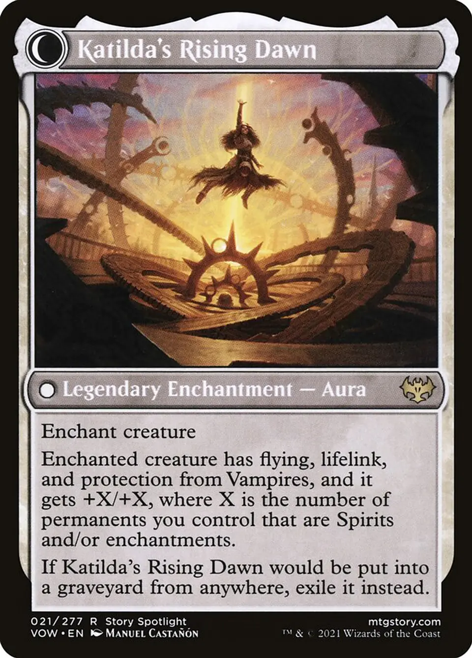 Katilda, Dawnhart Martyr // Katilda's Rising Dawn | Inglés | NM | VOW 2