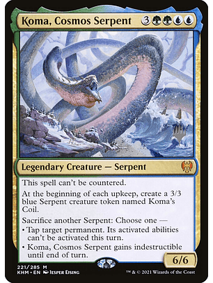 Koma, Cosmos Serpent | Inglés | EX | PKHM