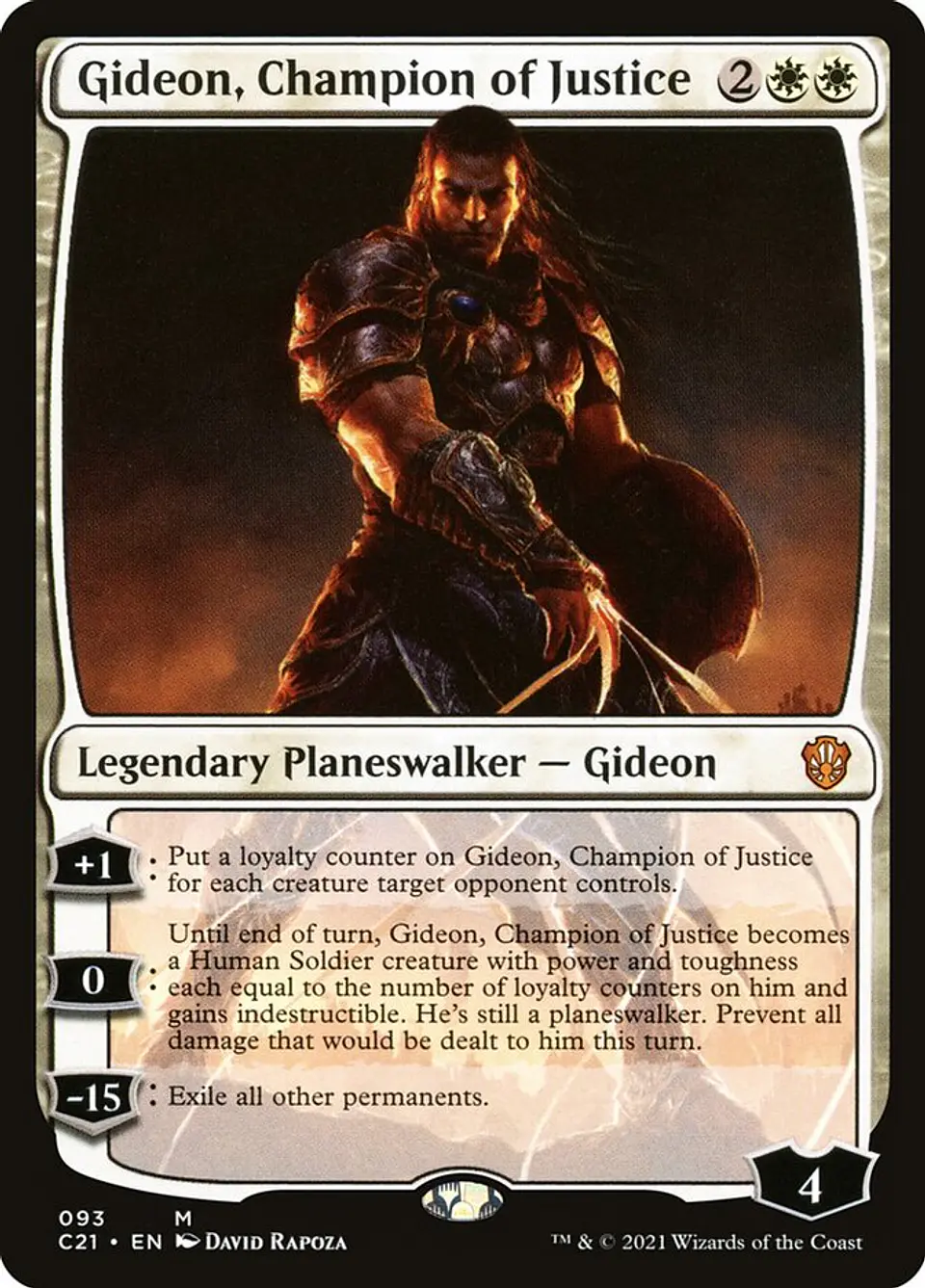 Gideon, Champion of Justice | Inglés | NM | C21 1