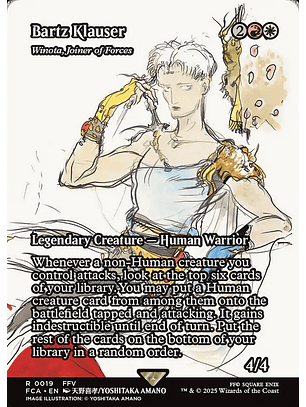 Winota, Joiner of Forces (Borderless) | Inglés | NM | FCA