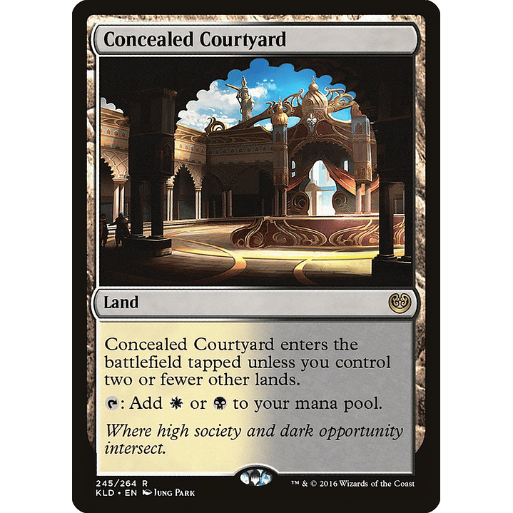 Concealed Courtyard | Inglés | NM | KLD 1