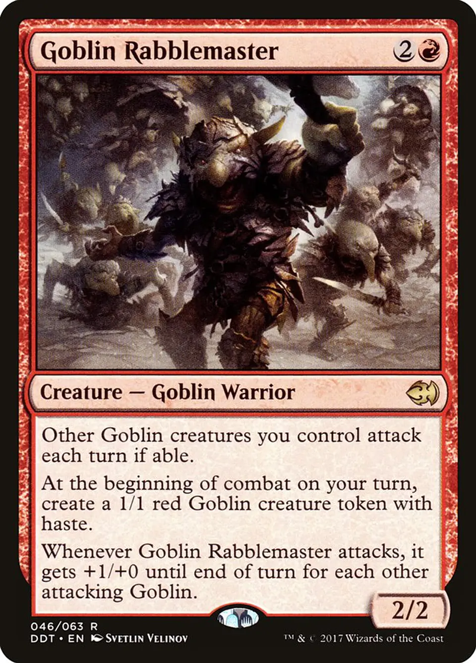 Goblin Rabblemaster | Inglés | NM | DDT 1