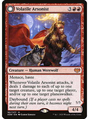 Volatile Arsonist // Dire-Strain Anarchist | Inglés | NM | VOW