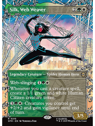 Silk, Web Weaver (Showcase foil) | Inglés | NM | SPM