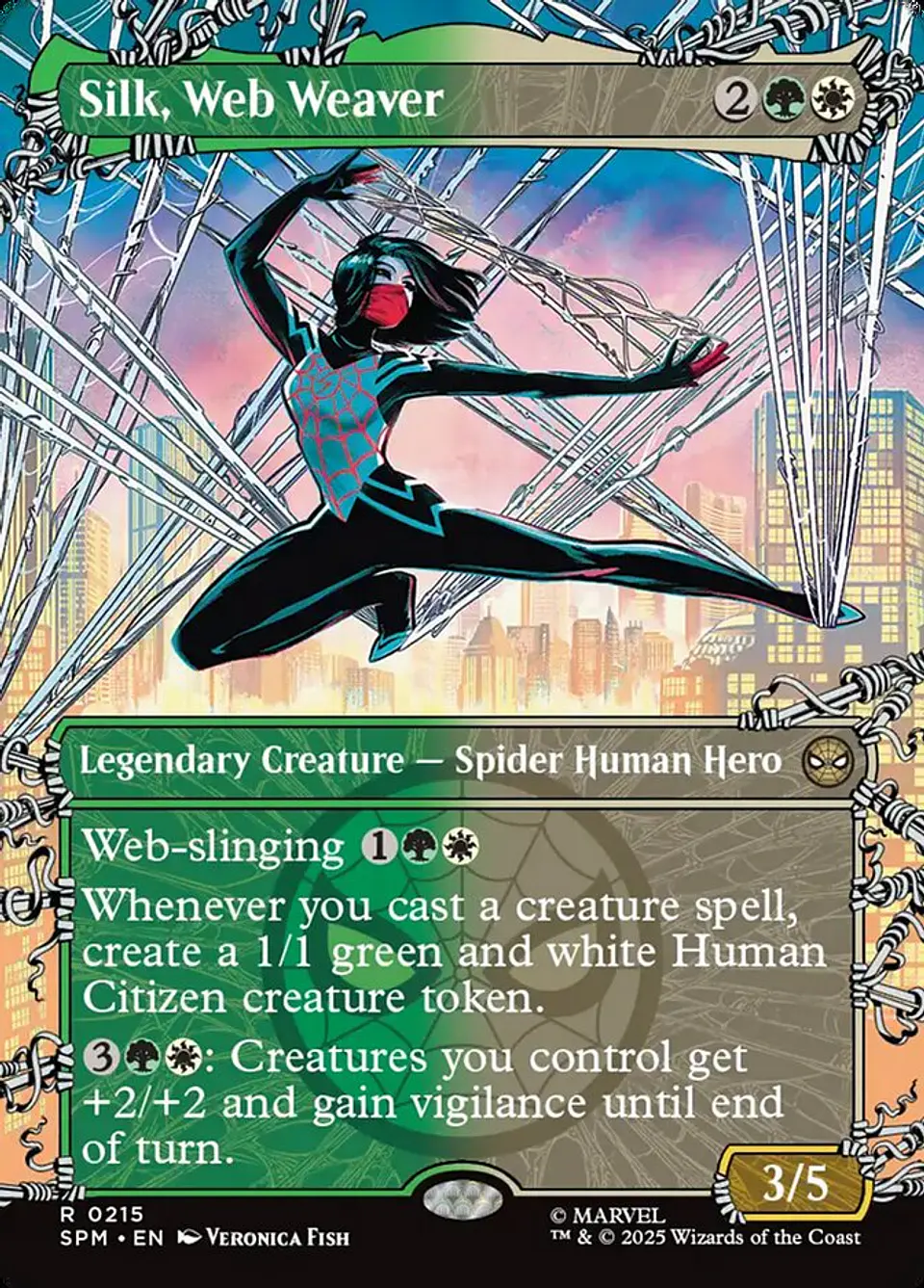 Silk, Web Weaver (Showcase foil) | Inglés | NM | SPM 1
