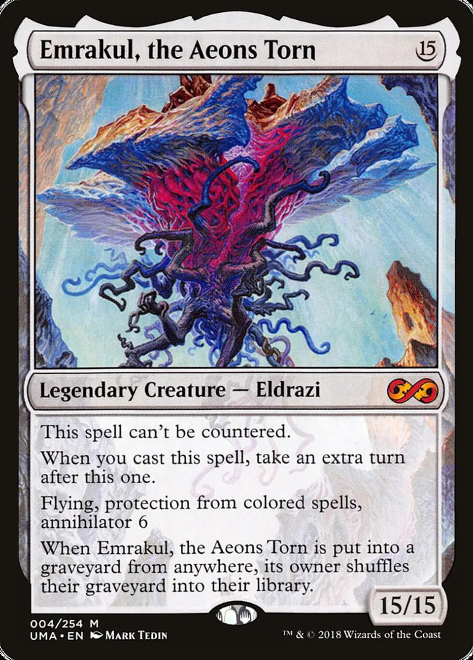 Emrakul, the Aeons Torn | Inglés | NM | UMA 1