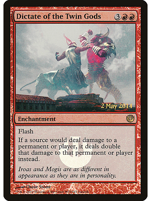Dictate of the Twin Gods (foil) | Inglés | EX | PJOU