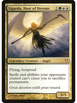 Sigarda, Host of Herons | Inglés | NM | AVR