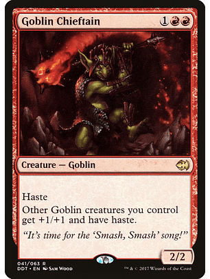Goblin Chieftain | Inglés | NM | DDT