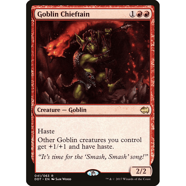 Goblin Chieftain | Inglés | NM | DDT 1
