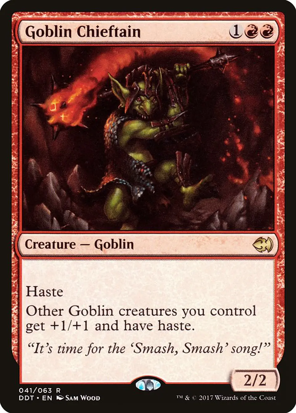 Goblin Chieftain | Inglés | NM | DDT 1