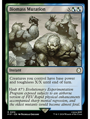 Biomass Mutation | Inglés | NM | PIP