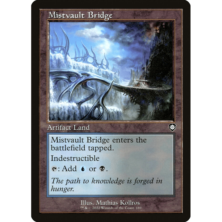 Mistvault Bridge (Retro Frame) | Inglés | EX | BRC 1