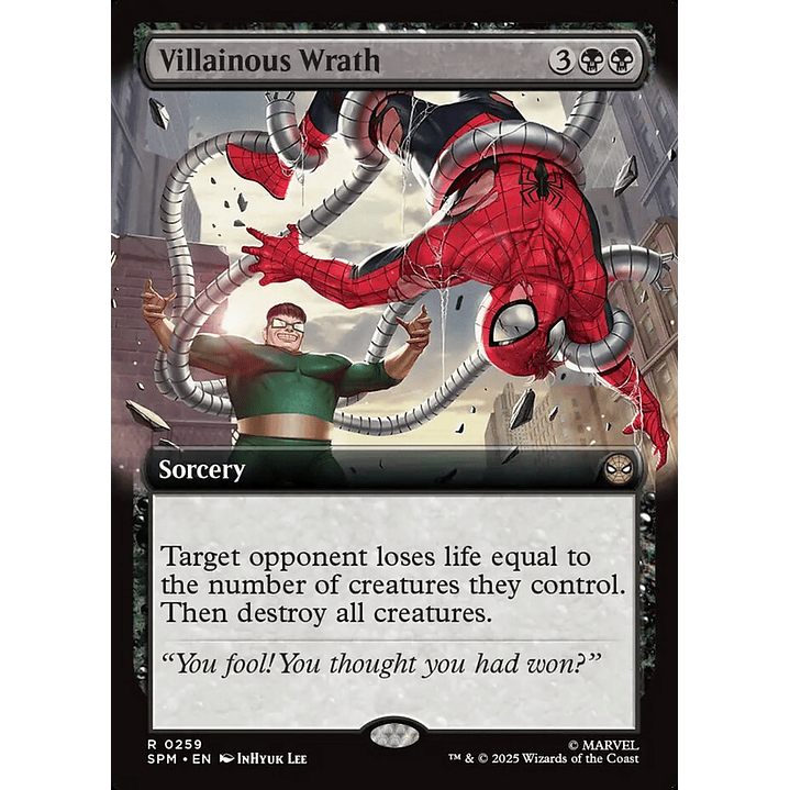 Villainous Wrath (Extended Art) | Inglés | NM | SPM 1