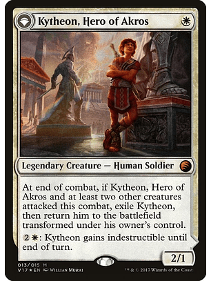 Kytheon, Hero of Akros // Gideon, Battle-Forged (foil) | Inglés | NM | V17