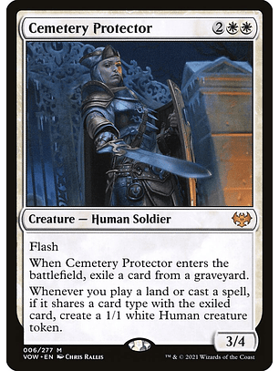 Cemetery Protector | Inglés | NM | VOW