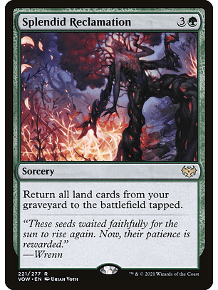 Splendid Reclamation | Inglés | EX | VOW