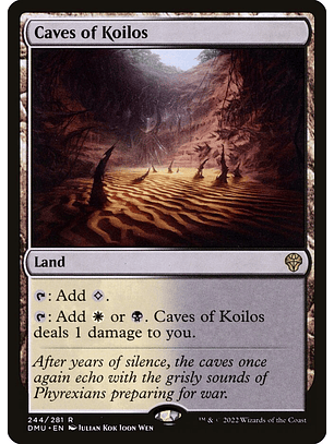 Caves of Koilos | Inglés | NM | DMU