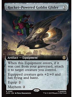 Rocket-Powered Goblin Glider (Extended Art) | Inglés | NM | SPM