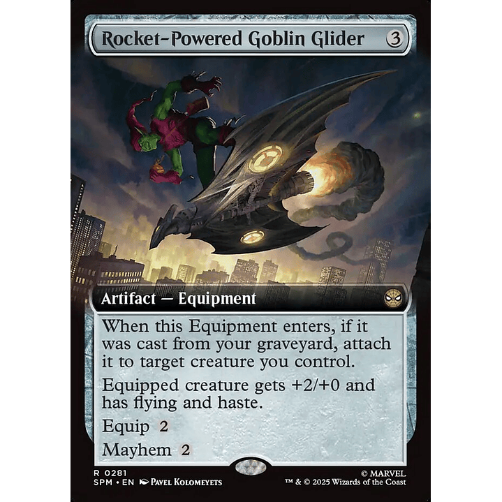 Rocket-Powered Goblin Glider (Extended Art) | Inglés | NM | SPM 1