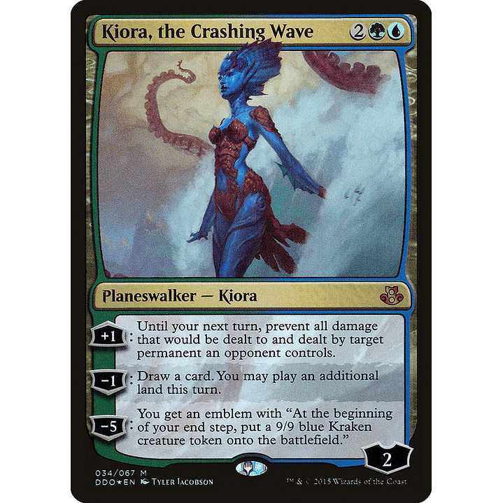 Kiora, the Crashing Wave (foil) | Inglés | NM | DDO 1