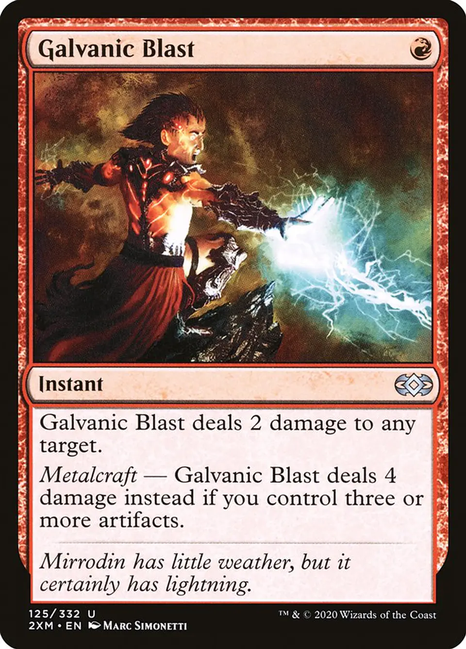 Galvanic Blast | Español | VG | 2XM 1