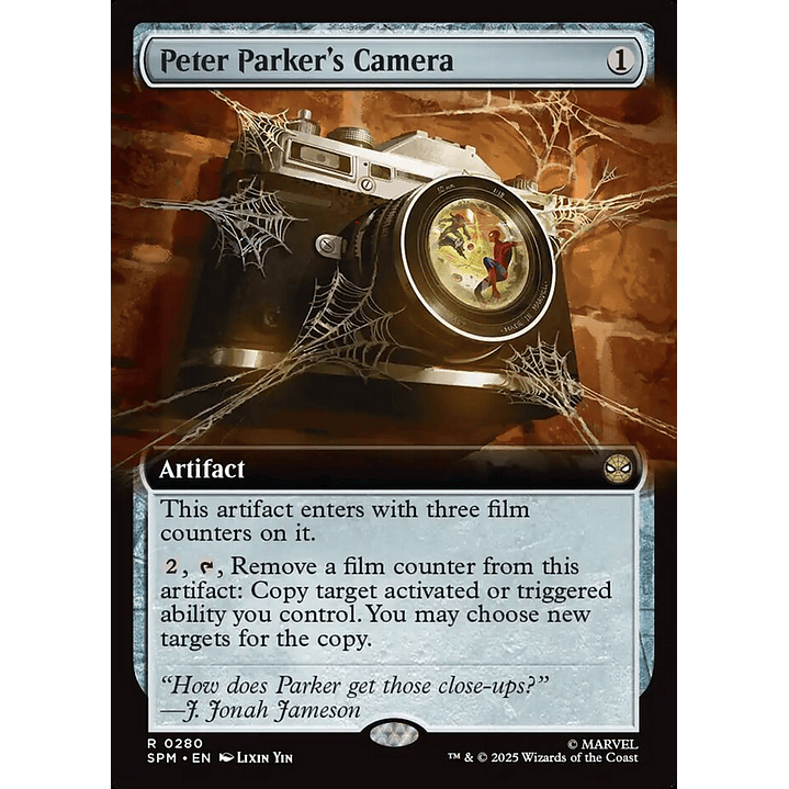 Peter Parker's Camera (Extended Art) | Inglés | NM | SPM 1