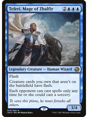 Teferi, Mage of Zhalfir | Inglés | NM | IMA