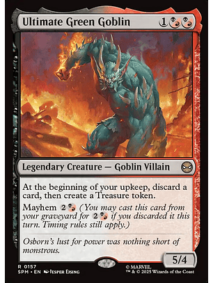 Ultimate Green Goblin (foil) | Inglés | NM | SPM