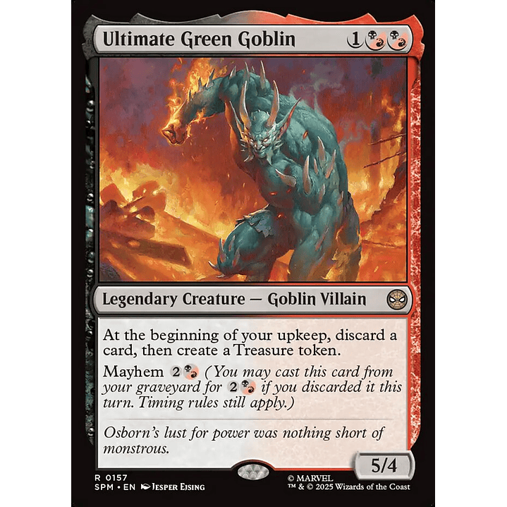 Ultimate Green Goblin (foil) | Inglés | NM | SPM 1