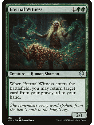 Eternal Witness | Inglés | NM | MIC