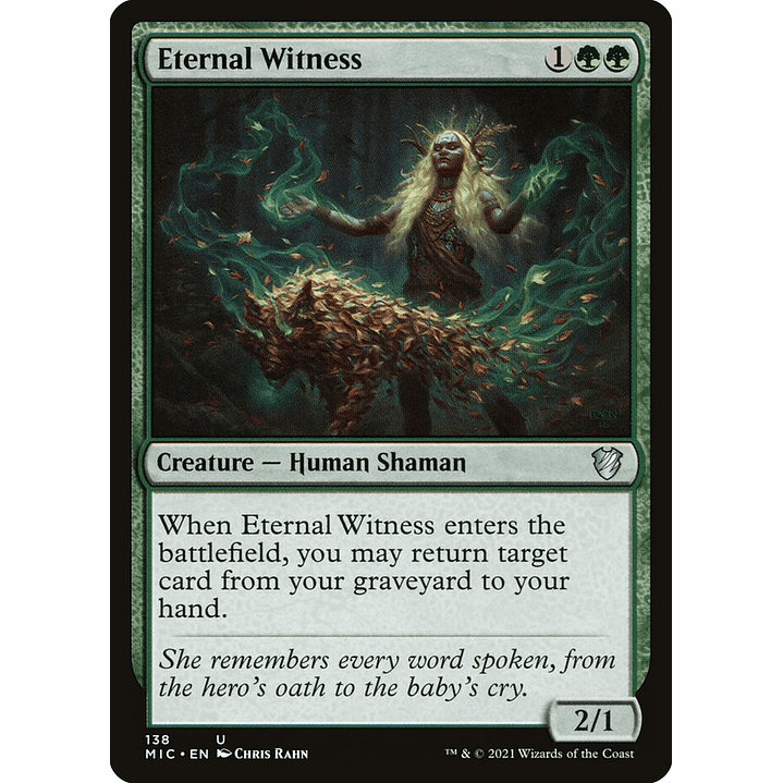 Eternal Witness | Inglés | NM | MIC 1
