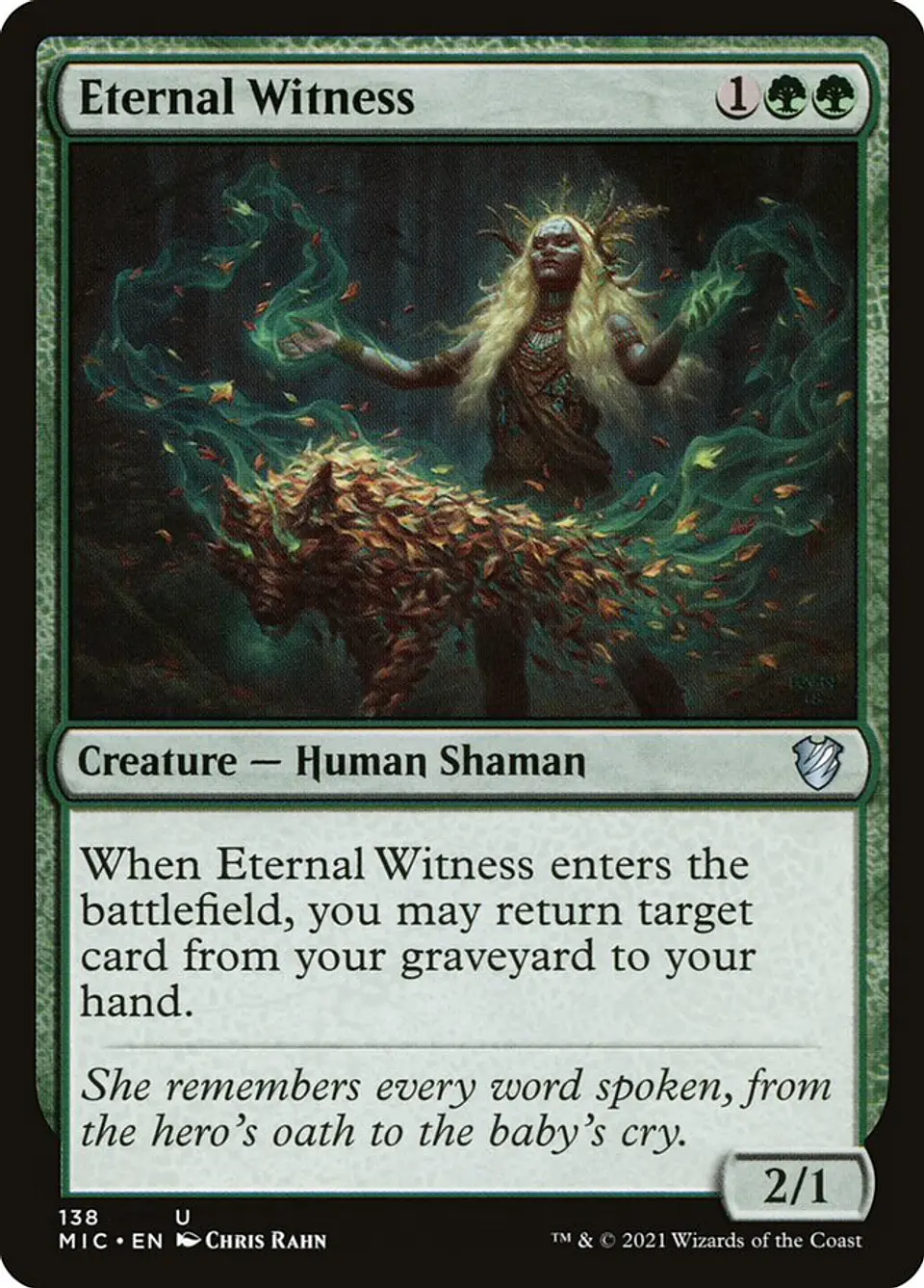 Eternal Witness | Inglés | NM | MIC 1