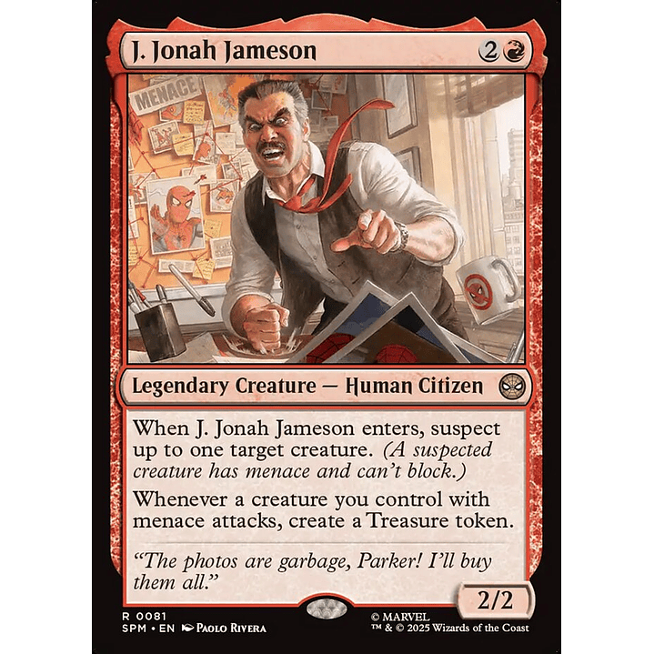 J. Jonah Jameson | Inglés | NM | SPM 1