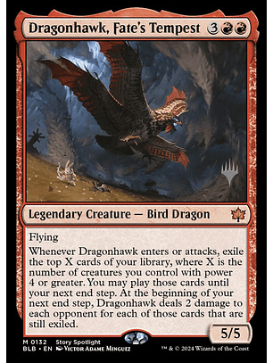 Dragonhawk, Fate's Tempest | Inglés | NM | PBLB