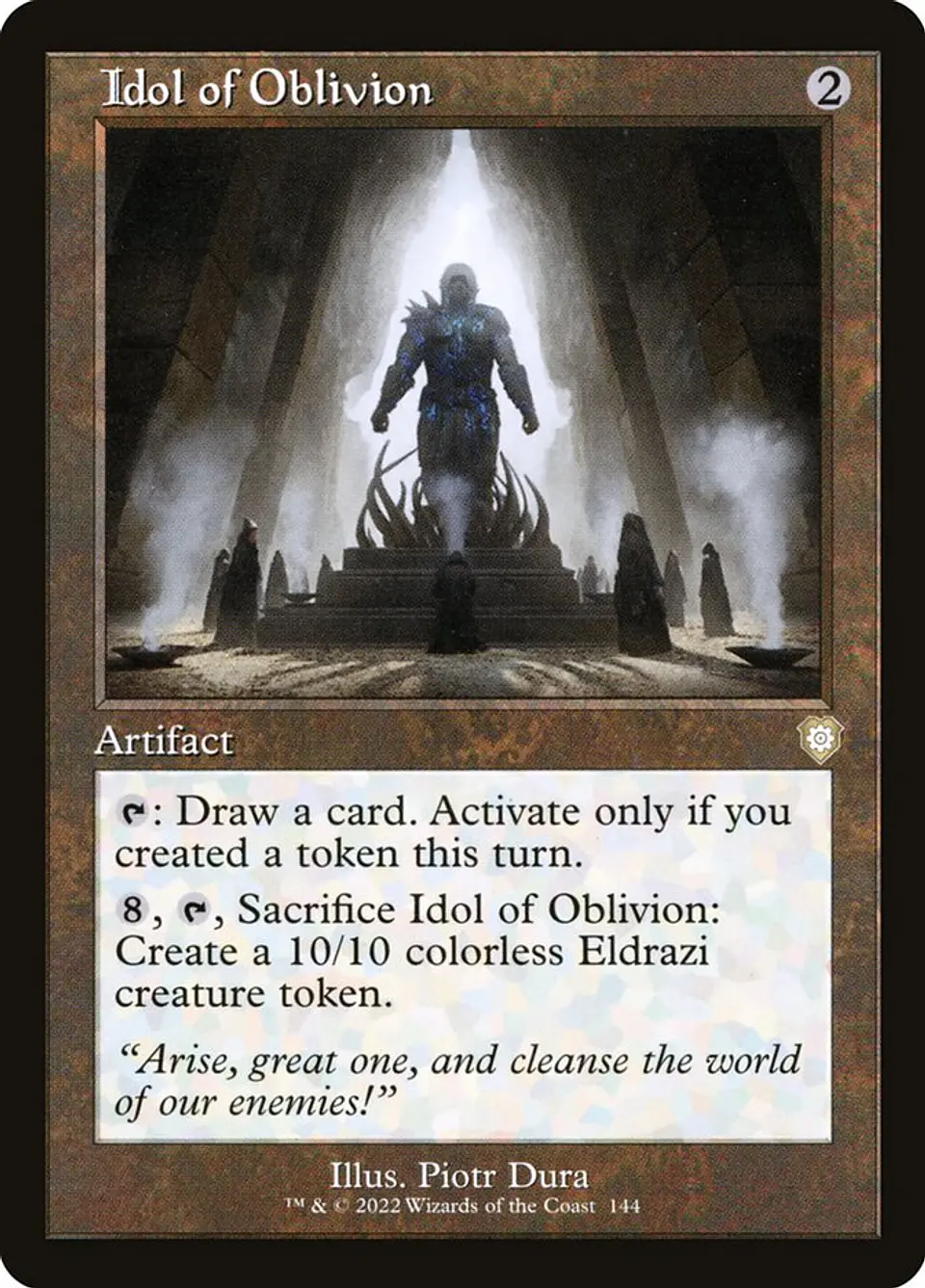 Idol of Oblivion (Retro Frame) | Inglés | NM | BRC 1