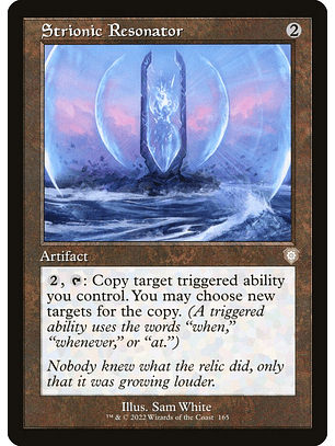 Strionic Resonator (Retro Frame) | Inglés | NM | BRC