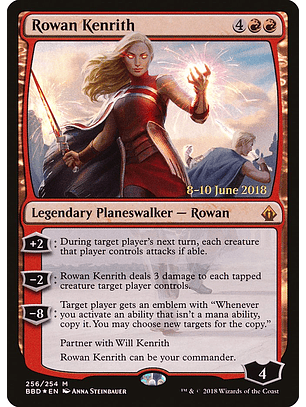 Rowan Kenrith (Launch foil) | Inglés | VG | PBBD