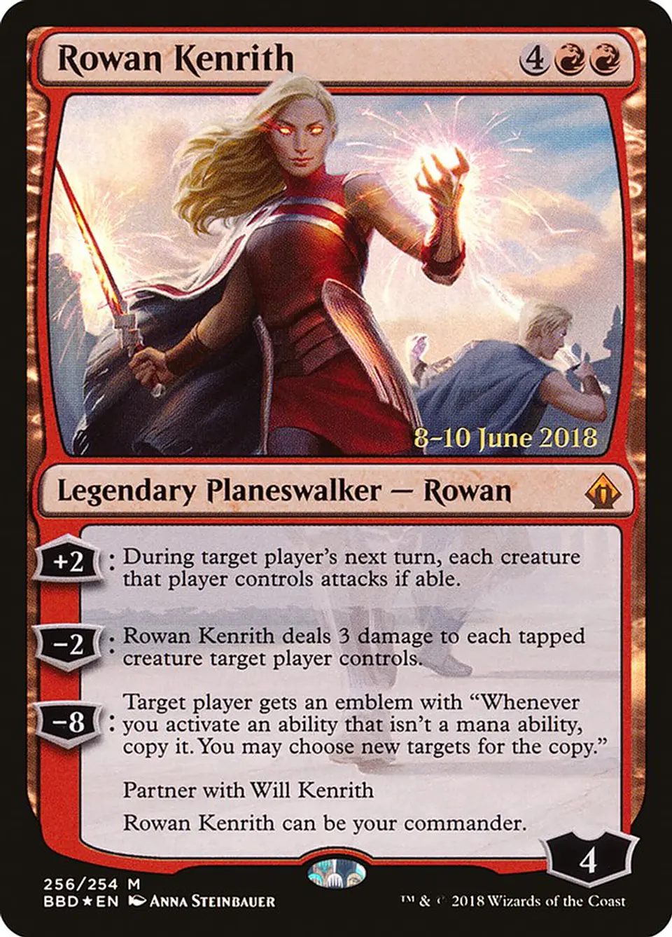 Rowan Kenrith (Launch foil) | Inglés | VG | PBBD 1